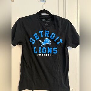 Detroit Lions Black Short Sleeve Tee